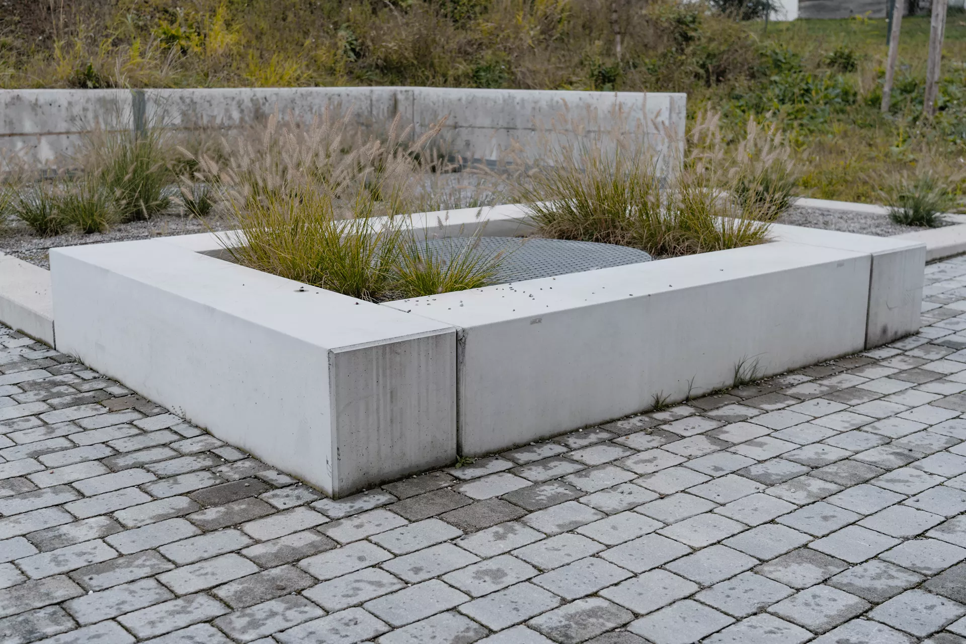 STOCKHORN U-Element Normalelement grau L 80 cm B 40 cm H 40 cm