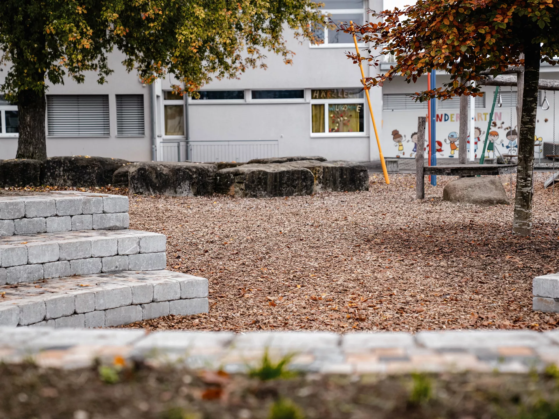 CUATRO Mauersteine Kanten gebrochen naturgrau L 20-35 cm B 25 cm H 15 cm