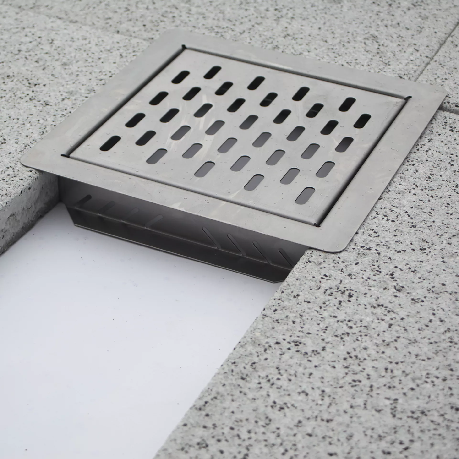 TERRAZZA Ablaufschächte