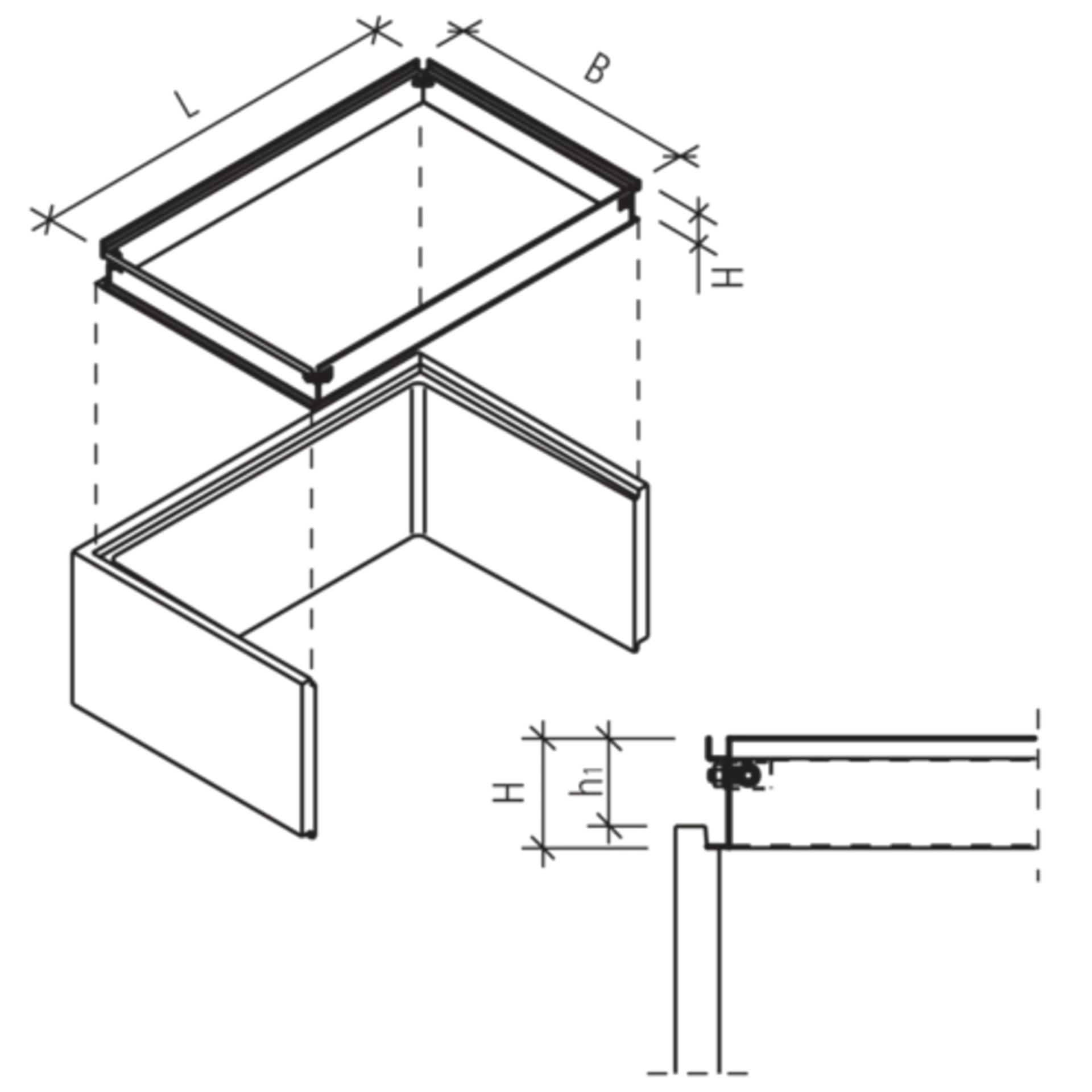 Lichtschachtaufsatzelemente