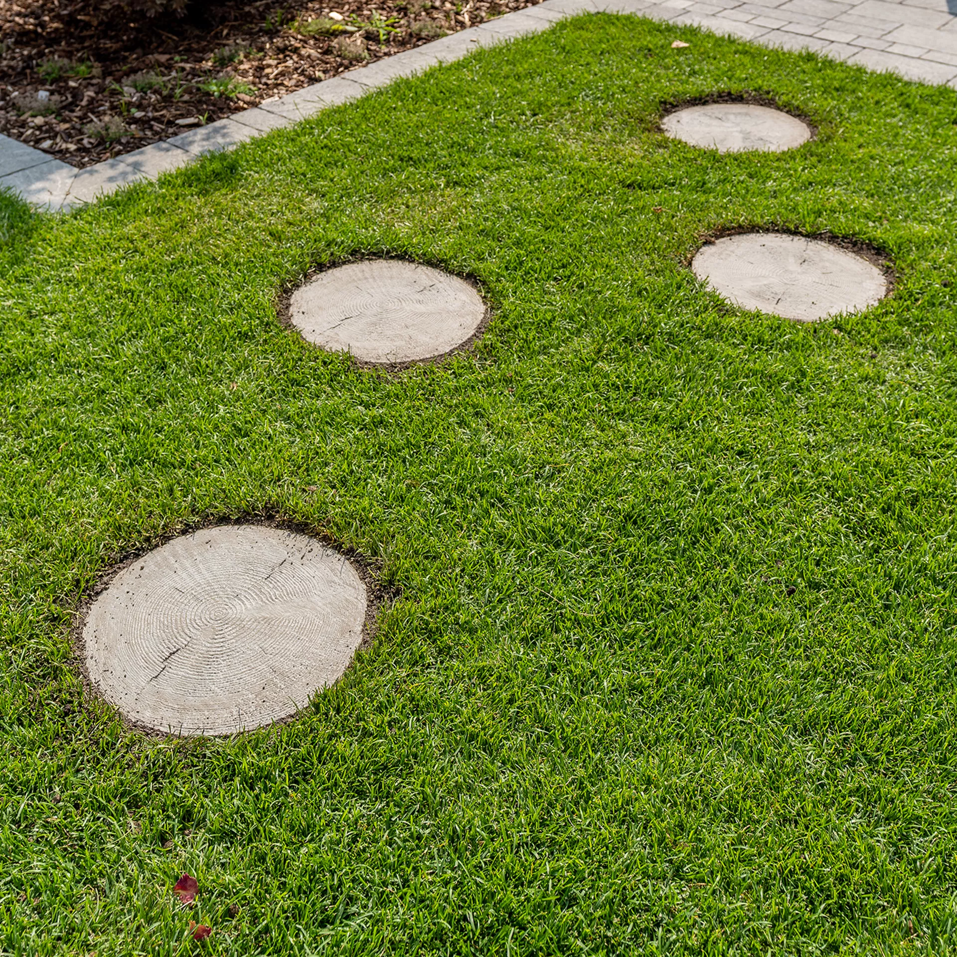LENIA Gartenplatten mit Holzstruktur