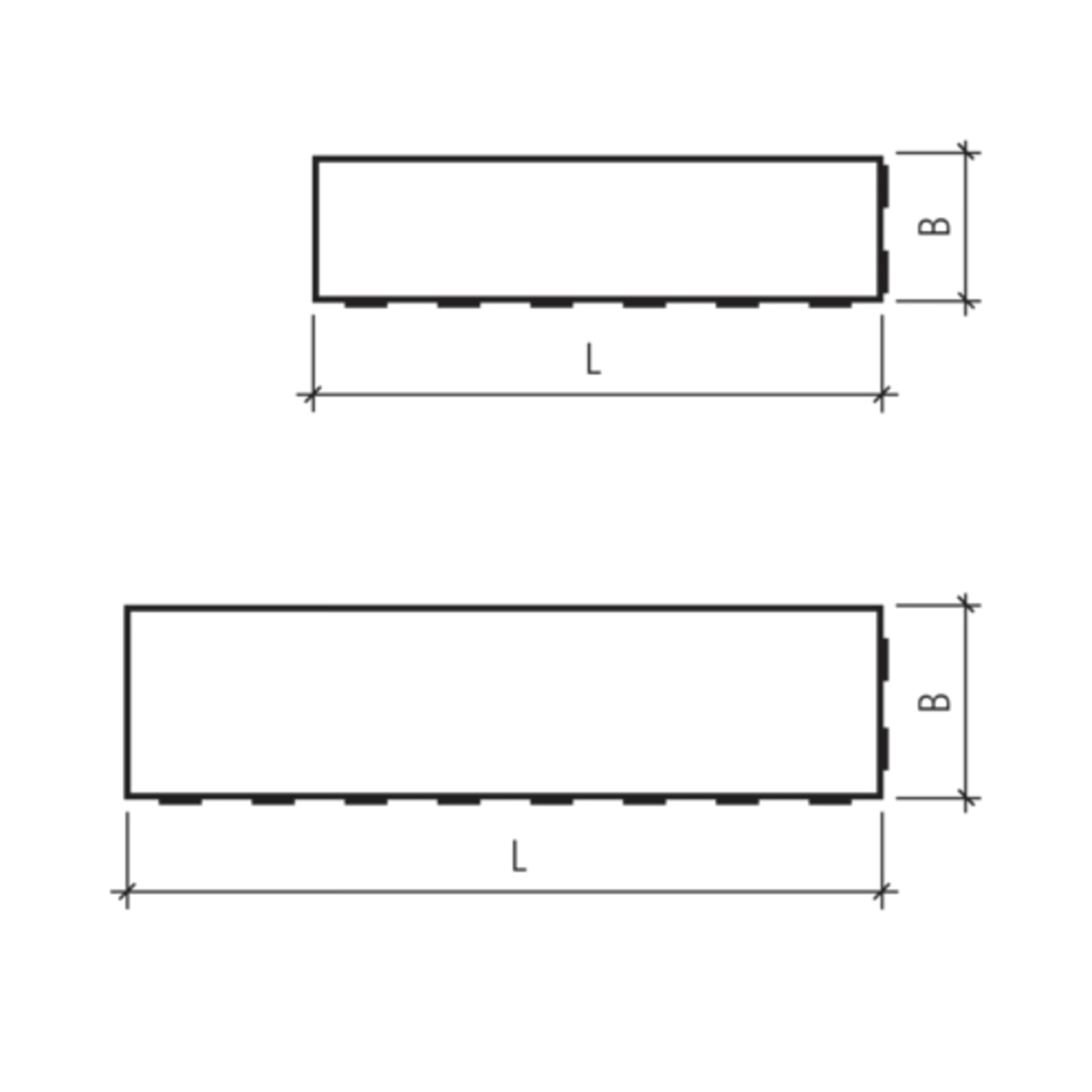 ESTADO SKY Platten mit Nocken