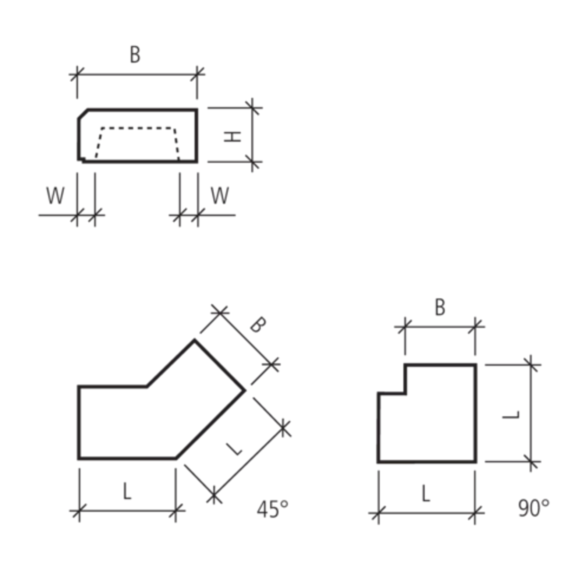 PARCO<sup>®</sup> Blockstufen gefast abgerieben