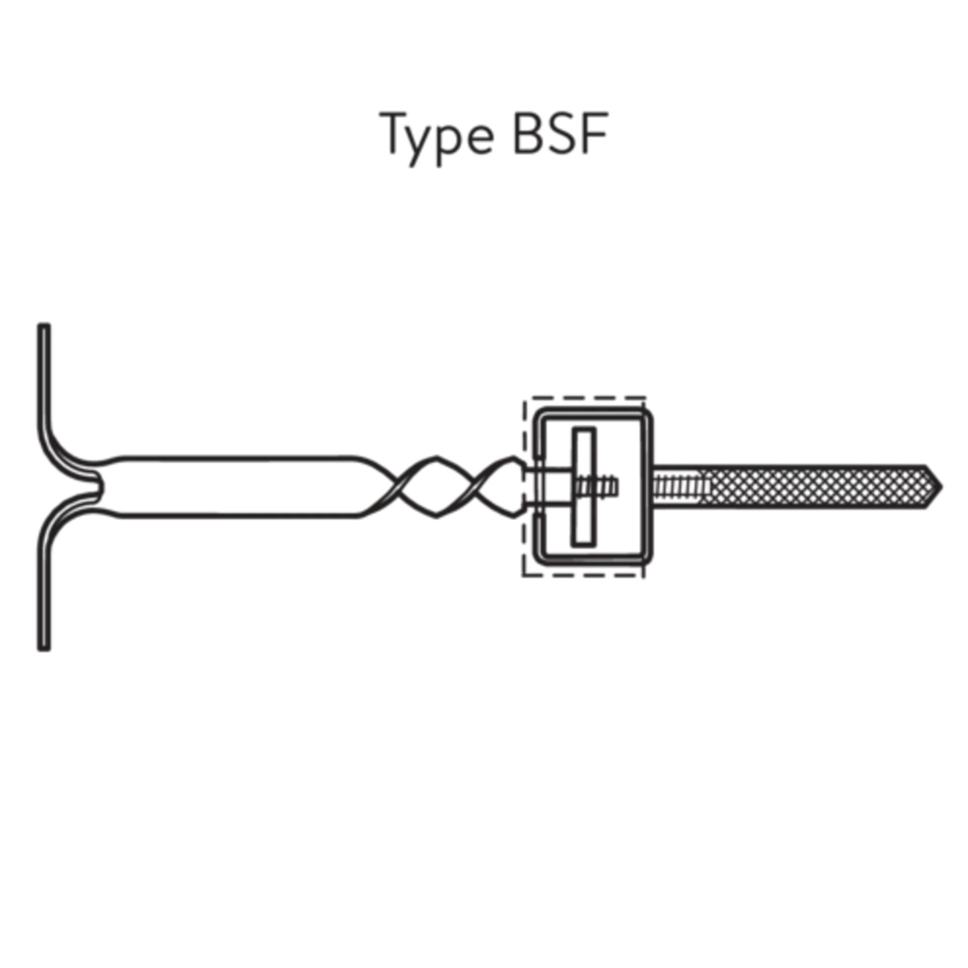 Schalldämm-Spiralanker
