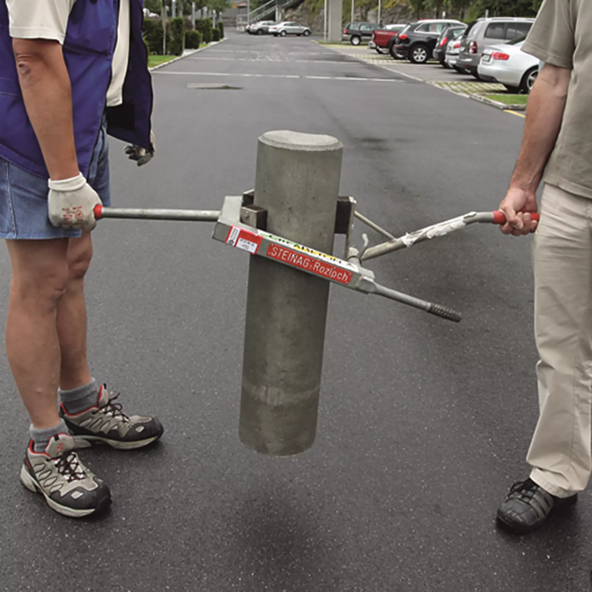 Versetzgeräte für Palisaden