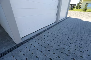 TEGULA SPLITT Ökostein mit Nocken Normalstein grau vollkantig L 23.2 cm B 17.2 cm H 7 cm