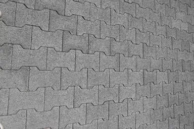 H Sickerstein Normalstein grau fein gefast L 20 cm B 16.5 cm H 8 cm