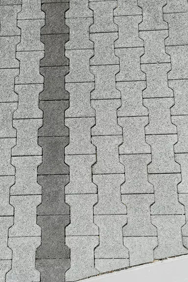 H Sickerstein Normalstein grau fein gefast L 20 cm B 16.5 cm H 8 cm