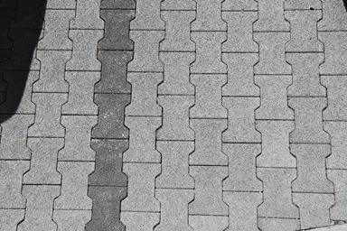 H Sickerstein Normalstein grau fein gefast L 20 cm B 16.5 cm H 8 cm