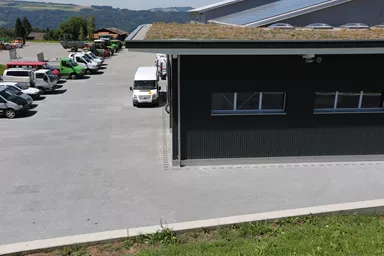 H Sickerstein Normalstein grau fein gefast L 20 cm B 16.5 cm H 8 cm