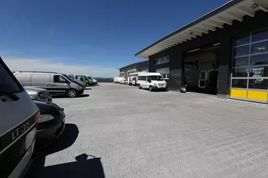 H Sickerstein Normalstein grau fein gefast L 20 cm B 16.5 cm H 8 cm