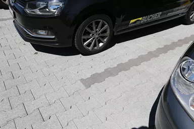 H Sickerstein Normalstein grau fein gefast L 20 cm B 16.5 cm H 8 cm