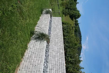 CUATRO Mauersteine Kanten gebrochen naturgrau L 20-35 cm B 25 cm H 15 cm