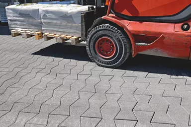 FILTROTEC Sickerstein mit Nockenverbund grau gefast L 37.1 cm B 24 cm H 12 cm