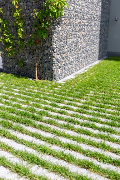 RAINA Rasenliner mit Verschiebesicherung grau glatt L 60 cm B 40 cm H 10 cm