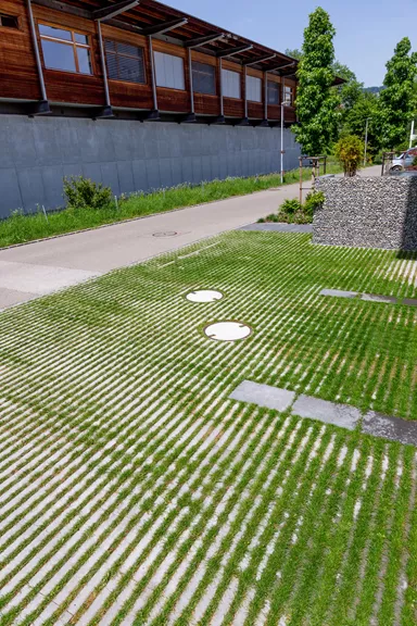 RAINA Rasenliner mit Verschiebesicherung grau glatt L 60 cm B 40 cm H 10 cm