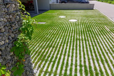 RAINA Rasenliner mit Verschiebesicherung grau glatt L 60 cm B 40 cm H 10 cm