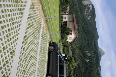 GRISON Rasengitterstein mit Nocken grau glatt L 60.2 cm B 40.2 cm H 8 cm