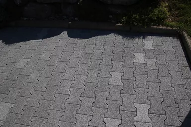 H Sickerstein Normalstein grau fein gefast L 20 cm B 16.5 cm H 8 cm