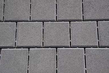 Pavé Eco CLASSIC DRAIN, pavé normal, 20/20/8 cm, av.dist., chanfr., gris