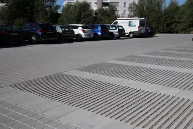 RAINA Rasenliner mit Verschiebesicherung grau glatt L 60 cm B 40 cm H 10 cm