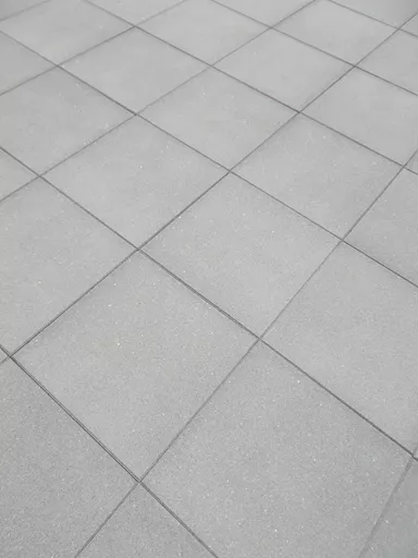 ESTRELLA fino Gehwegplatte grau-anthrazit gestrahlt gefast L 50 cm B 50 cm H 4 cm