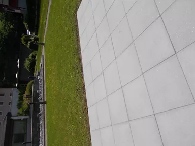 ESTRELLA fino Gehwegplatte grau-anthrazit gestrahlt gefast L 50 cm B 50 cm H 4 cm