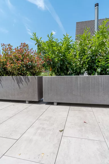 PARCO Pflanzentrog rechteckig anthrazit glatt L 200 cm B 60 cm H 60 cm W 5 cm