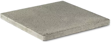 FINALGO Vakuum Gehwegplatte grau gestrahlt gefast L 50 cm B 50 cm H 4 cm