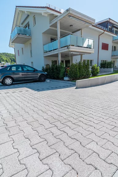 H Sickerstein Normalstein grau fein gefast L 20 cm B 16.5 cm H 8 cm