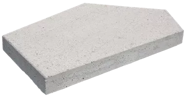 DESEGNO Betonplatten nach Mass grau gestrahlt vollkantig begehbar H 8 cm bis max. 0.5 m2
