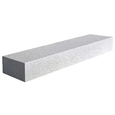 Marches DESEGNO sur mesure gris giron sablé arêtes vives L 50 - 300 cm B 30 - 40 cm H 17 cm