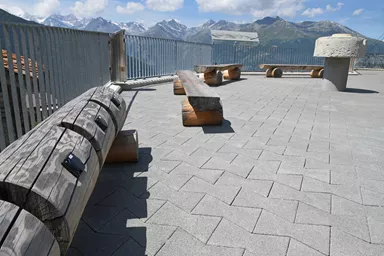 FILTROTEC Sickerstein mit Nockenverbund grau gefast L 37.1 cm B 24 cm H 12 cm