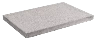 STRUKTURA Gehwegplatte mit Travertinstruktur naturgrau strukturiert gestrahlt gefast L 60 cm B 40 cm H 4 cm