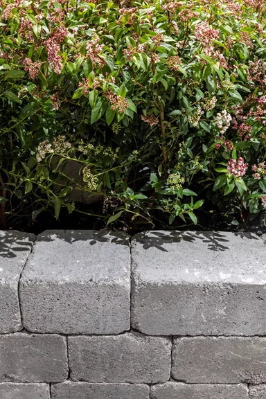 CUATRO Mauersteine Kanten gebrochen naturgrau L 20-35 cm B 25 cm H 15 cm