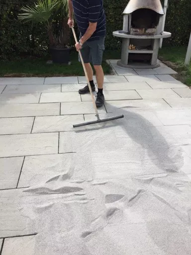 ROMEX Fugensand NP steingrau Gebinde à 25 kg (Vor Gebrauch leicht durchmischen)