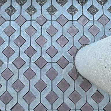 GRISON Füllstein zu Rasengitterstein porphyr glatt L 8 cm B 8 cm H 8 cm