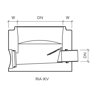 Bearbeitungszuschläge CENTUB<sup>®</sup> RIA Rückstauklappe