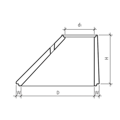 Konen exzentrisch D 150 bis 200 cm