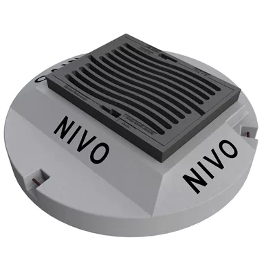 NIVO höhenverstellbare Gussdeckel und Strassenroste mit Beto onrahmen