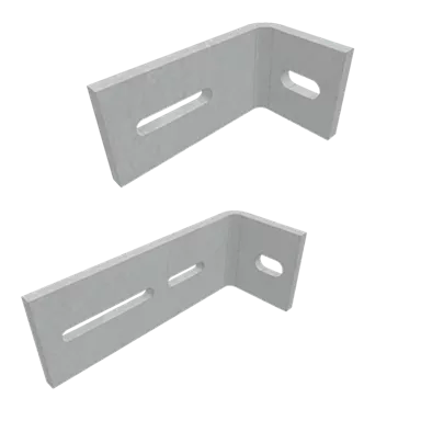 Befestigungswinkel zu Lichtschächten