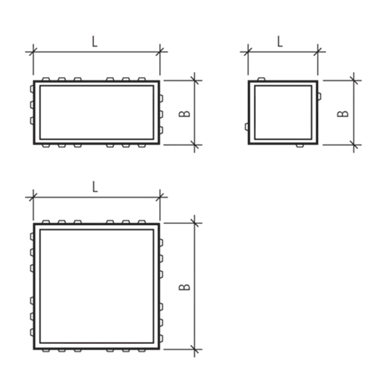 CARENA<sup>®</sup> Pflastersteine gefast glatt