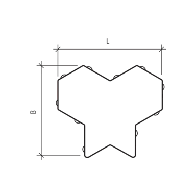 SIX SILENTA Ökosteine vollkantig