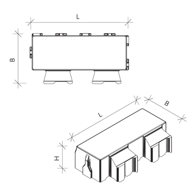 CLIMA STONE Rasen fein gefast