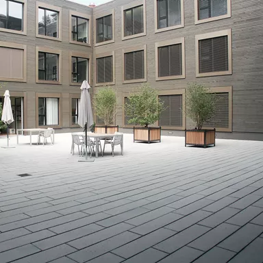 FINALGO Vakuum Gehwegplatten vollkantig