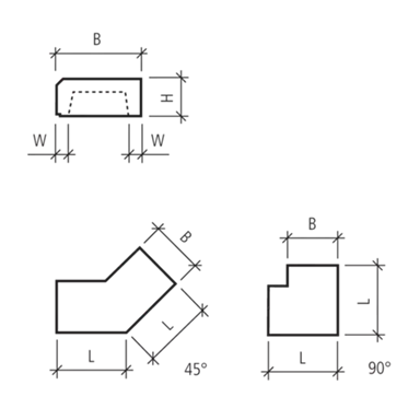 RESIDENZA<sup>®</sup> Blockstufen gefast