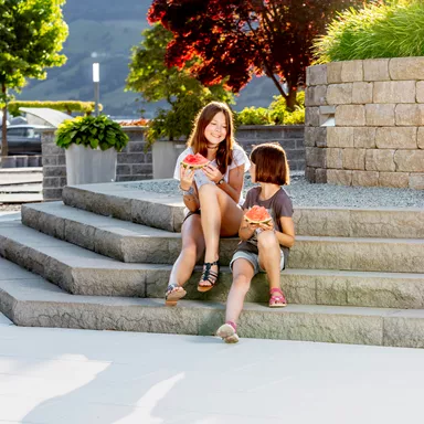 SANTURO<sup>®</sup> Blockstufen gefast gestrahlt