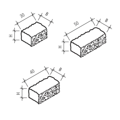 SANTURO<sup>®</sup> Mini Landhausmauer