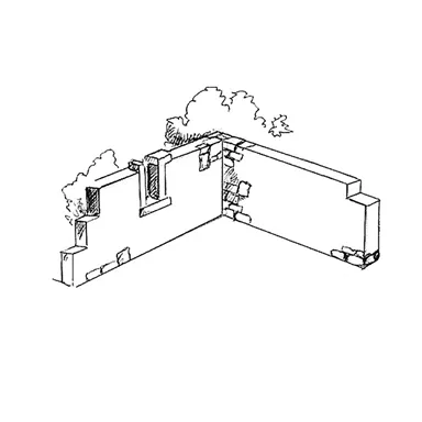 Mur de ruines de château SANTURO<sup>®</sup>