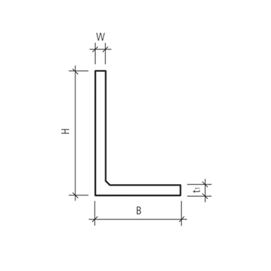 GRANDE Winkelplatten mit Nut und Kamm